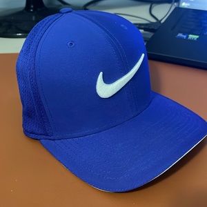Blue Nike Cap size medium to large